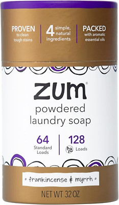 Zum Powdered Laundry Soap by Indigo Wild - Plant-Based Laundry Soap with Baking