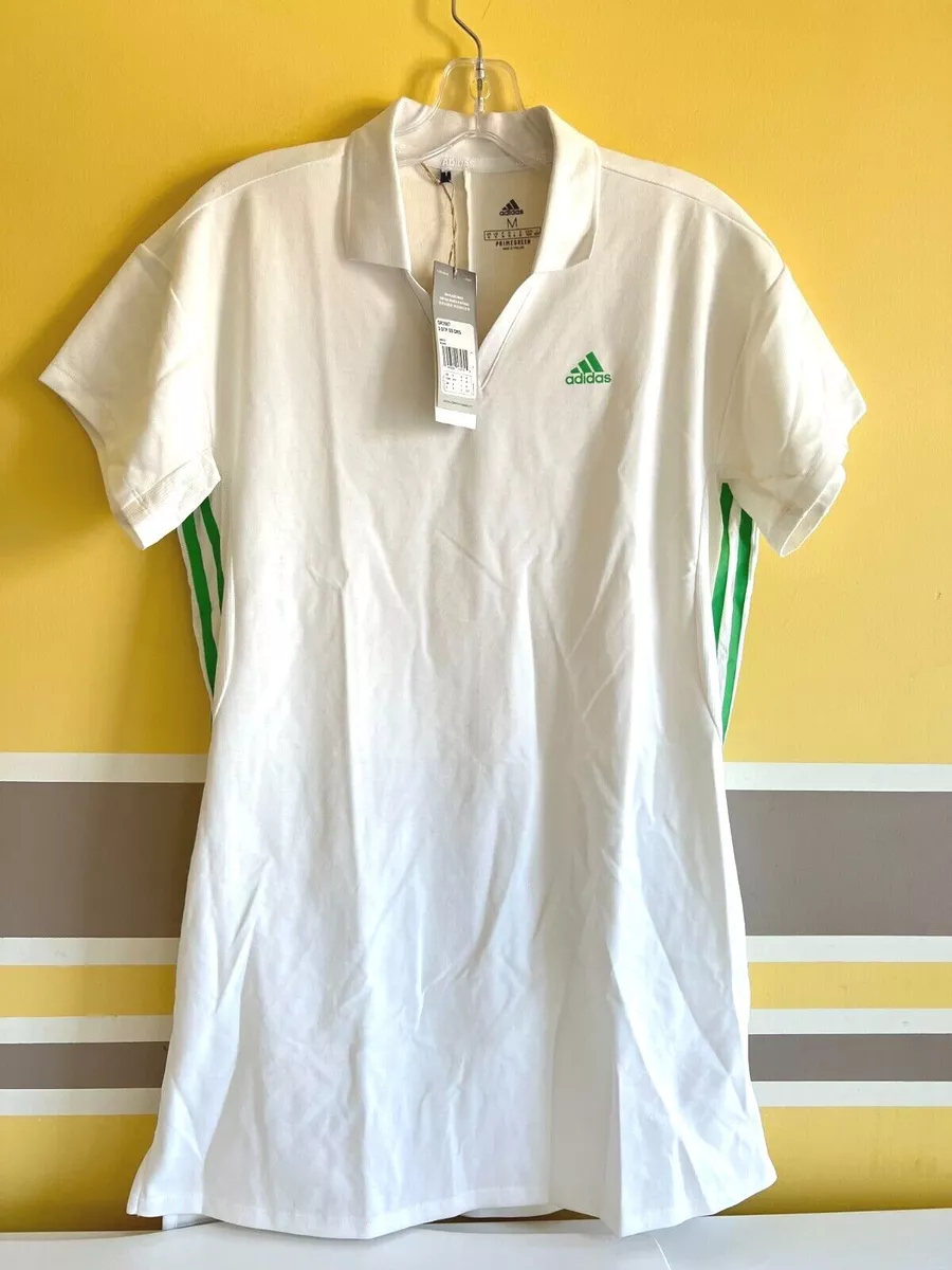 Green and hotsell white adidas dress