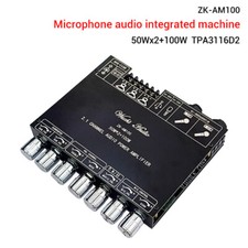 ZK-AM100 Microphone Audio Integrated Machine Bluetooth Power Amplifier Board