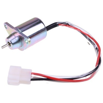 12V Fuel Shutoff Solenoid 5864004350 For Isuzu 3CA1 3CB1 3CD1 3CE1 4CG1 4CG2