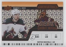 2022 Credentials Debut Ticket Access Horizontal Orange /149 Matias Maccelli 0i6