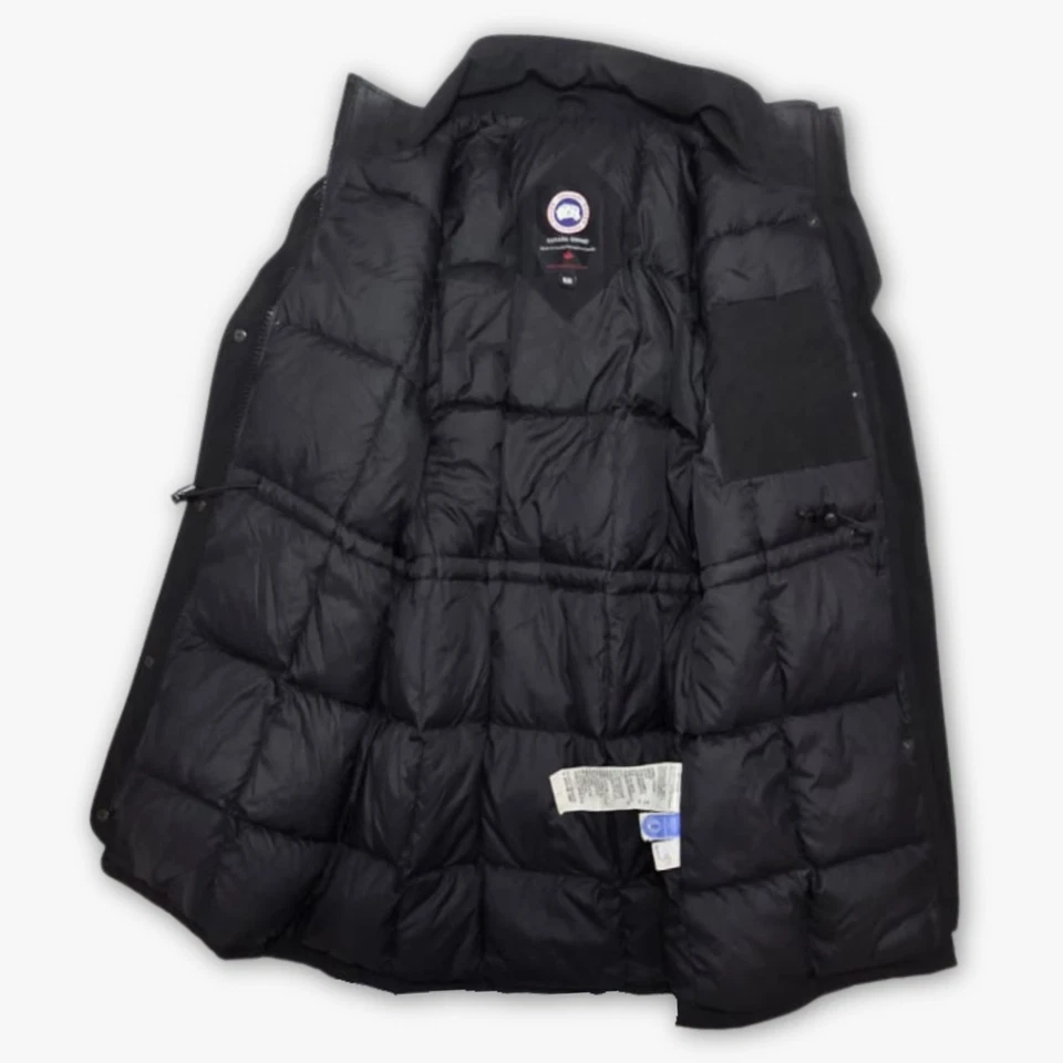 Canada Goose Trillium Parka Women’s Size M Black Down Winter Coat Jacket - Image 4 of 4