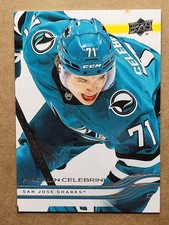 2025/26 UD SERIES 1 Macklin Celebrini #136 - SHARKS