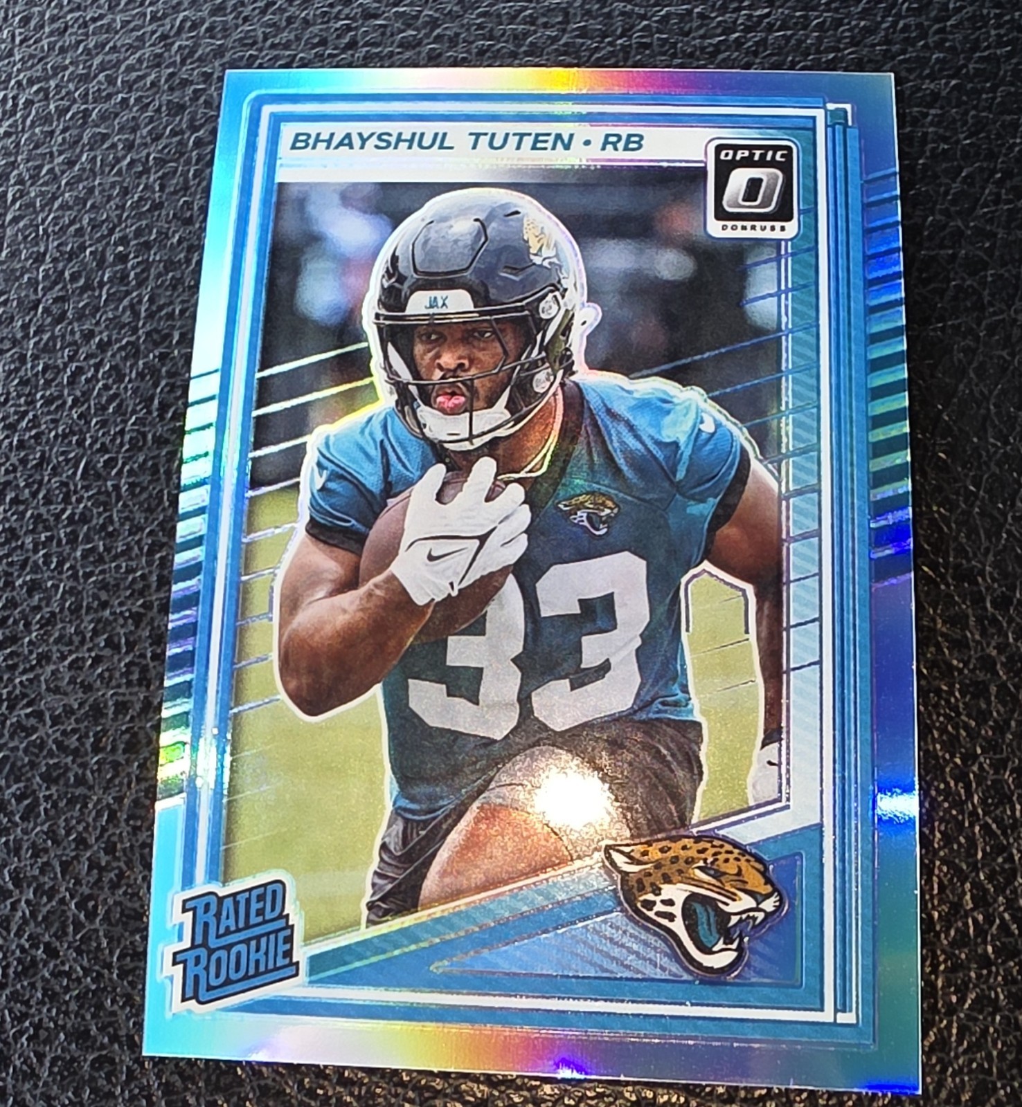 2025 Panini Donruss Optic Rated Rookie Bhayshul Tuten #272 Wave Prizm /300