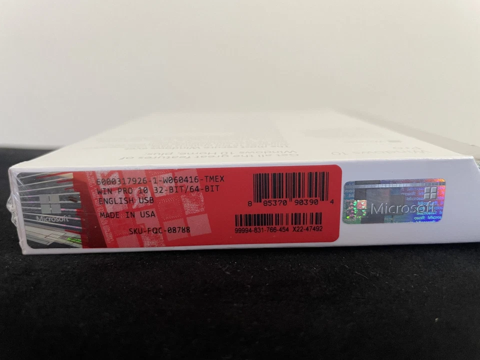 Microsoft Windows 10 Pro 64 Bit USB Flash Drive | Factory Sealed |Ships next day - Image 4 of 4