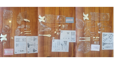 3 original Wanzi Studios Garage Kits Princess Serenity/Mars/Mercury DX version