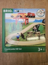 Brio World Countryside Hill Set 33909 Wooden Trains Railway New Boxed 2016