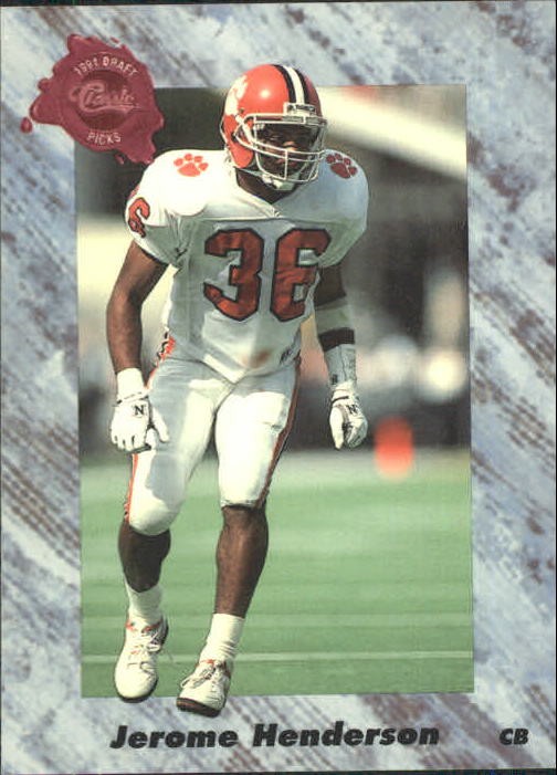 1991 Classic Four Sport #137 Jerome Henderson - NM-MT