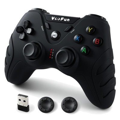 Wireless PC Controller für Windows 11/10/8/7 & PS3 - Dual Vibration, Hall-Eff...