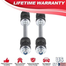 Sway Bar End Links For Chevrolet Silverado Direct Fit New GEARZAAR 2Pcs Front