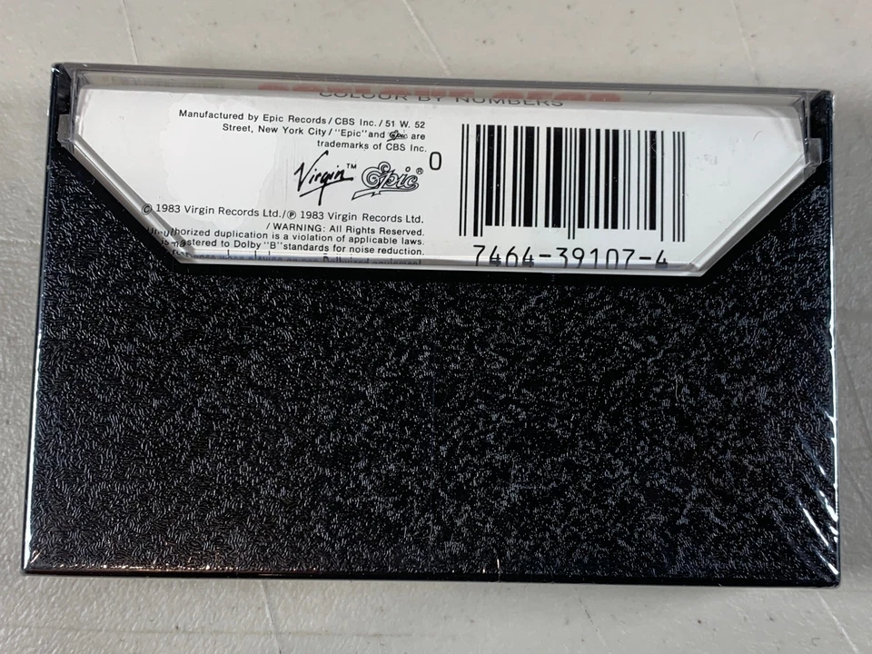 New Factory Sealed 1983 Culture Club Colour By Numbers Cassette Tape NIP Vintage - Image 2 of 4