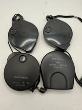 Lot Of 4 Shortwave Reel Antennas Radio Shack Grounding Archer Aton