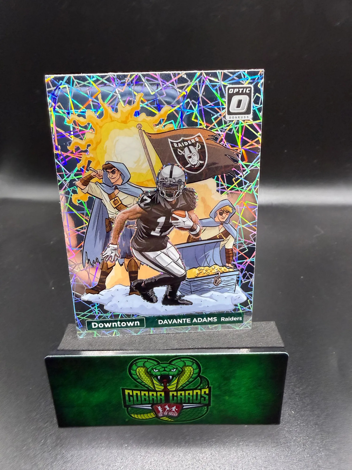 2023 Panini Donruss Optic Downtown Davante Adams #D-19 Downtown