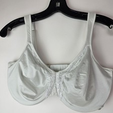 Lilyette Minimizer Dream Bra Style 0998 Body White Underwire 38D Minimalist