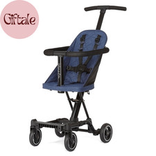 Dream on Me Coast Rider Lightweight Travel Stroller, 45 Lb Limit, Navy