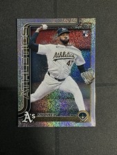 2025 Topps Update Sandglitter Silver Sparkle Parallel Michel Otanez RC #US305