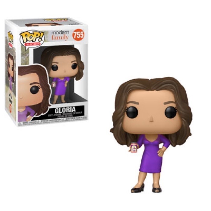 Sale Funko Pop! Vinyl Tv: Modern Family - Gloria #755 Vaulted Protector