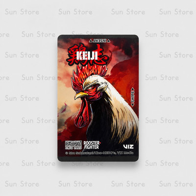 Round1 Rooster Fighter Game Card Exclusive Limited Club Membership 0 Balance New