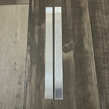 K S Stainless Steel Precision Hobby Metal Strips .018 X 1 X 12 Lot Of 2