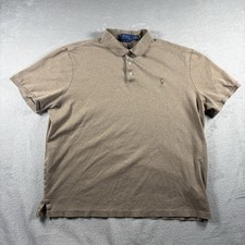Polo Ralph Lauren Button Shirt Men's XL Brown Classic Fit 2880