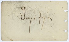 SIGNED Ginger Rogers Autograph Album Page Vivian Tobin Hollywood Provenance!