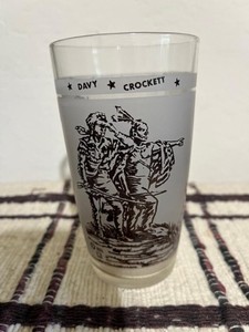 Davey Crockett Glass 1955