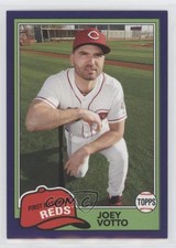 2018 Topps Archives 1981 Design Purple 134/175 Joey Votto #288 xr1