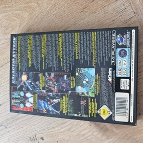 Sega Saturn Galactic Attack Complete in Box Includes Instruction Booklet