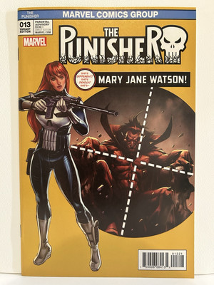 THE PUNISHER #13 MARY JANE ASM #129 HOMAGE COVER 2018 NM