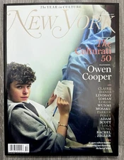 NEW YORK MAGAZINE -  DECEMBER 1-14, 2025 - OWEN COOPER - BRAND NEW