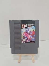 Defender of the Crown NES Game Cartridge OEM Nintendo Rental Case