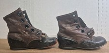 Vintage "The Brown Shoe Co. St. Louis" Two Tone Leather Child Shoes