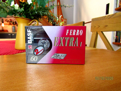 ''2 x BASF Ferro Extra I 60 er Cassette Tape''   neu, OVP