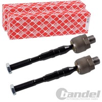 2X febi bilstein Axialgelenke Spurstangen Passend FüR Nissan NP300 Pathfinder
