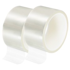 Clear Heat Tape, 2 Rolls 50mmx33m 108ft High Temperature Tape