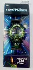 BUZZ LIGHTYEAR TOY STORY Kids Digital LCD Watch w/Flashing Light-Up Face  X5