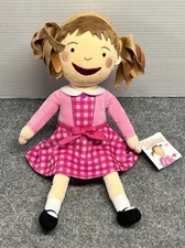 Kohl's Cares Pinkalicious Girl Doll 15" Plush with Tags