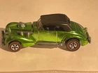 Hot Wheels Redline Classic Cord Car 1970 Light Green Made In United States