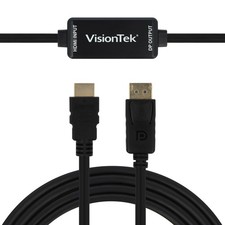 VisionTek HDMI to DisplayPort 1.5M Active Cable M/M - 900822