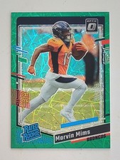 2023 Donruss Optic #231 Marvin Mims Green Velocity