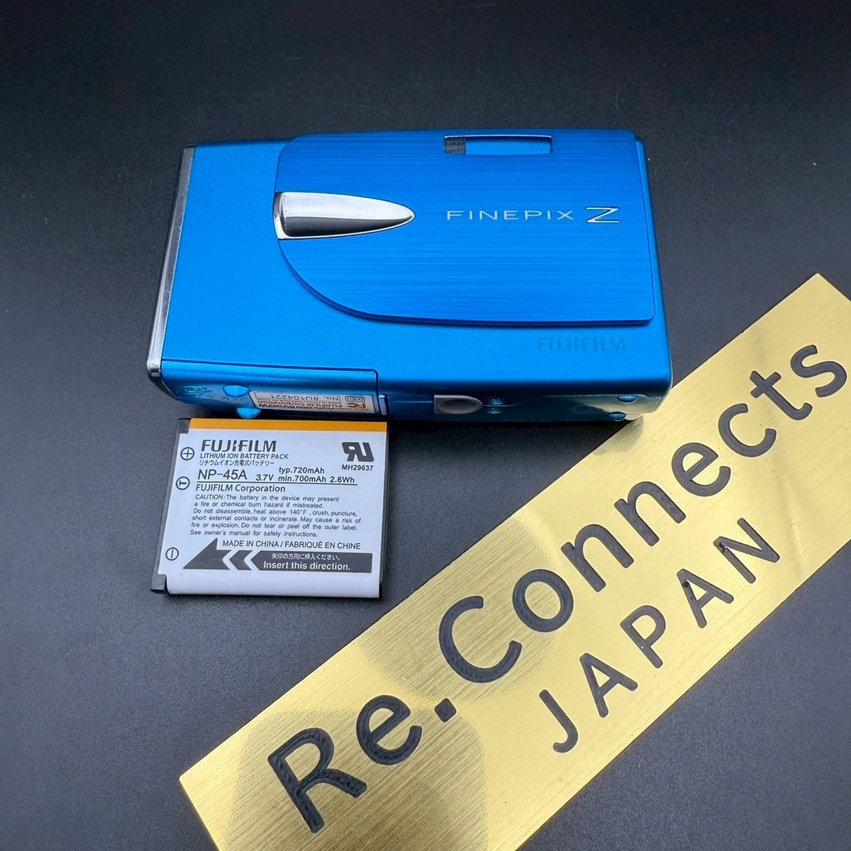 FUJIFILM FinePix Z20fd Blue 10.0MP 3x Digital Camera FROM JAPAN