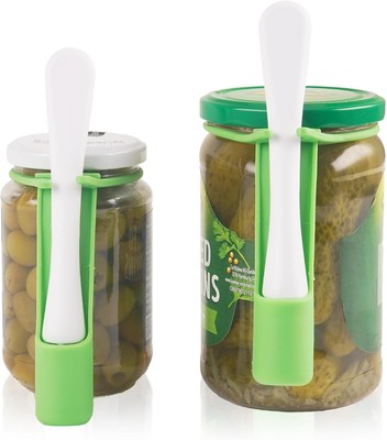 Pickle Fork 2 Pack pickle Tool Sets -Pickle Grabber for the Jar White 