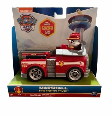 Paw Patrol Marshall Fire Fightin  Truck Vehicle Figure Spin Master New Sealed