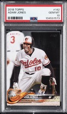 2018 TOPPS #142 ADAM JONES PSA 10