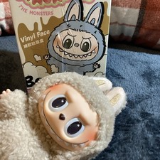 Authentic POP MART Labubu The Monsters Exciting Macaron Plush - Toffee