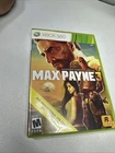 Max Payne 3 Xbox 360 Complete 2-Disc Set Clean Discs Tested Manual