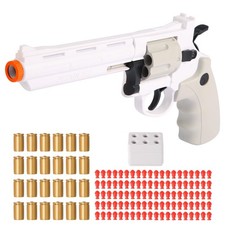 357 Full-Size Realistic Toy Revolver with Quick Cylinder Release  32FT Preci...