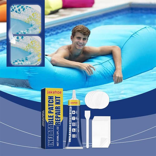 Pool Liner Patch Kit,Transparent Air Mattress Patch Kit, Waterproof Inflatable♘ - Picture 5 of 11