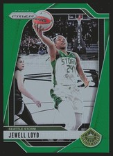 2024 Panini Prizm WNBA #49 Jewell Loyd Green Prizms
