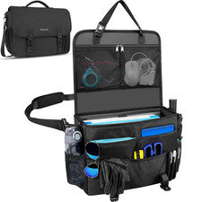 Car Front Seat Organizer Patrol Bag Law Enforcement Hanging Black